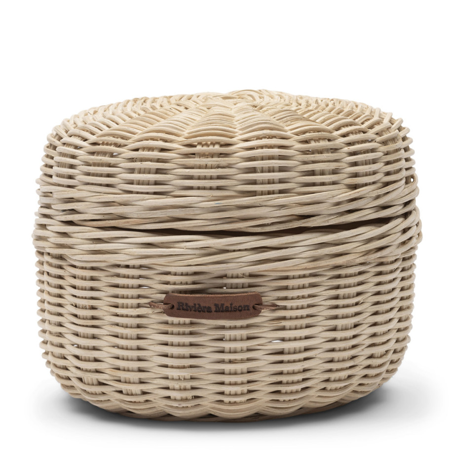 Opbergmand Rustic Rattan Benoa afbeelding 1