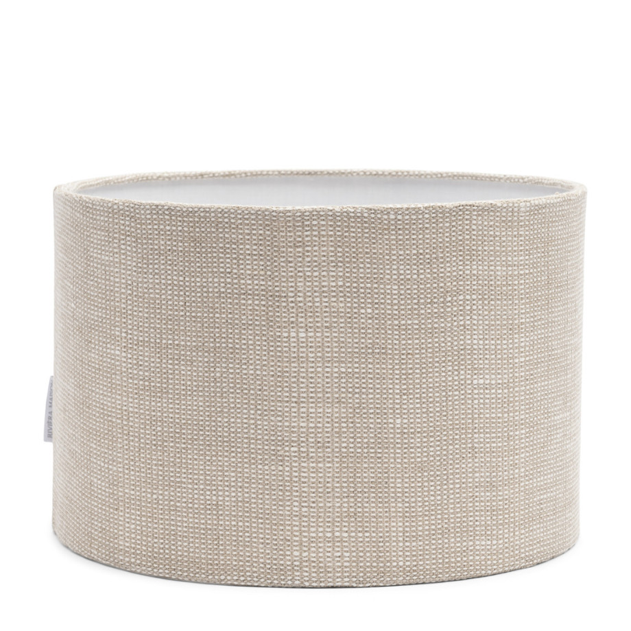 Cylinder Lampenkap Linen, flax, 20x15 afbeelding 1