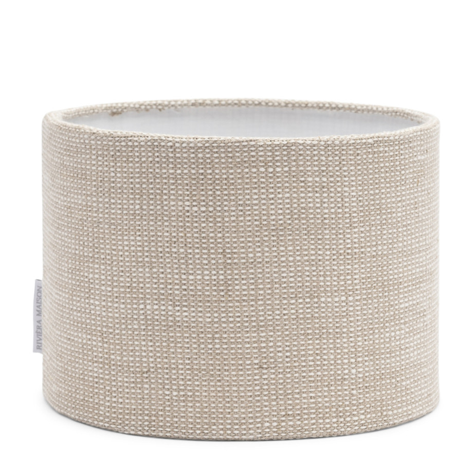 Cylinder Lampenkap Linen, flax, 30x20 afbeelding 1