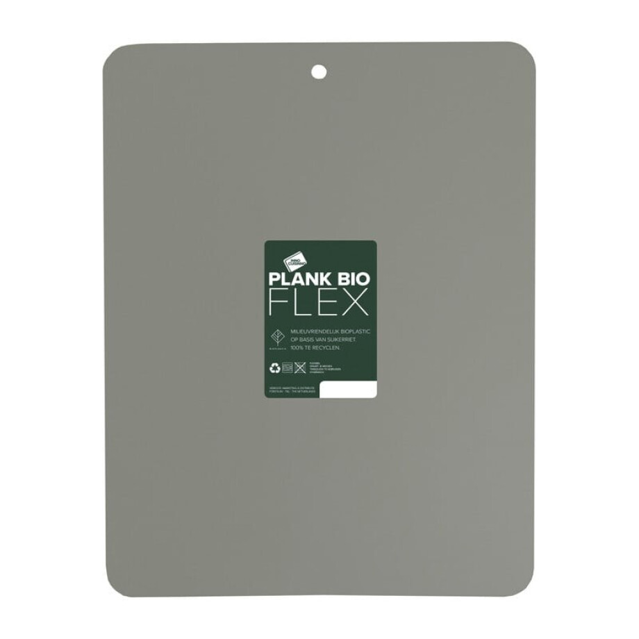 Inno Cuisinno snijplank flex - grijs - 37x29 cm afbeelding 
