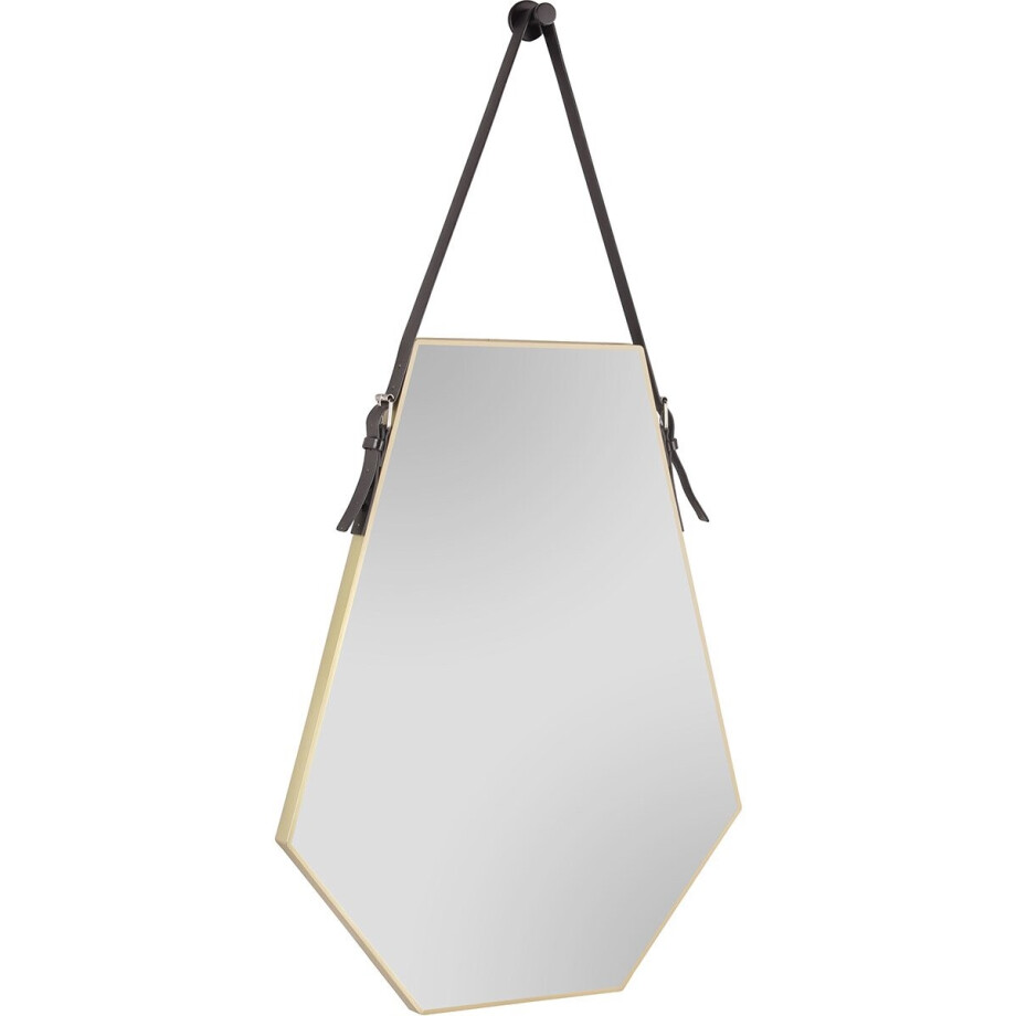 Spiegel - Trio Imena - Decoratief Spiegelglas - Goud - Kunststof afbeelding 1