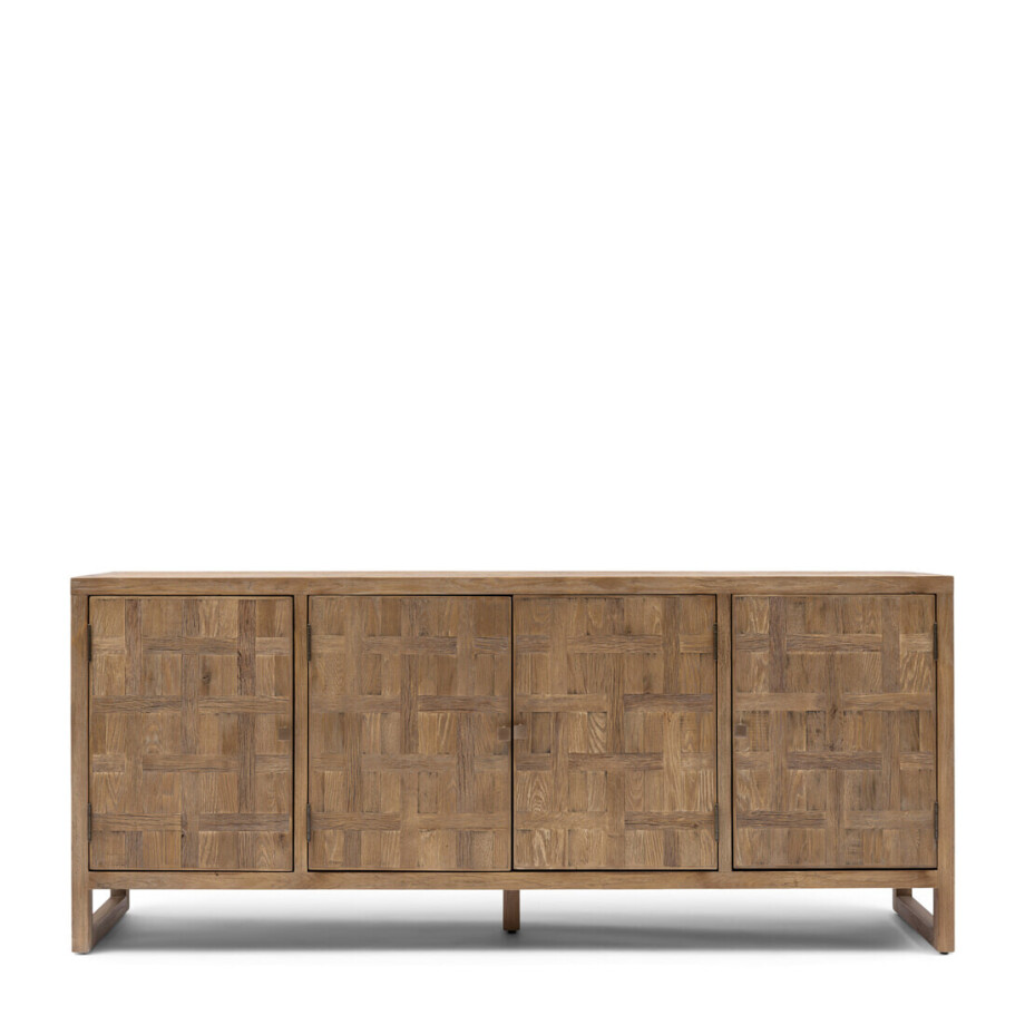 Rivièra Maison Dressoir 'Fraser Island' Eikenhout, 200cm afbeelding 