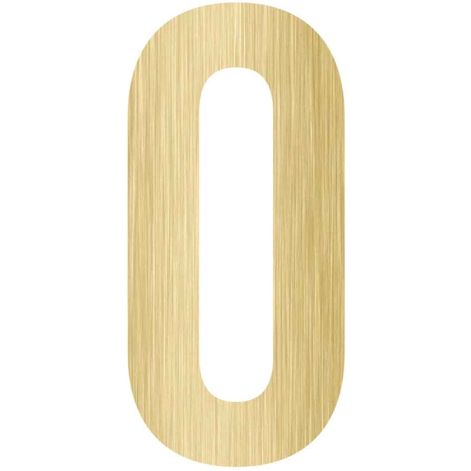 MDF Letter O, creatief, knutselen, deco, 1 stuk, 6mm mdf 10cm afbeelding 1