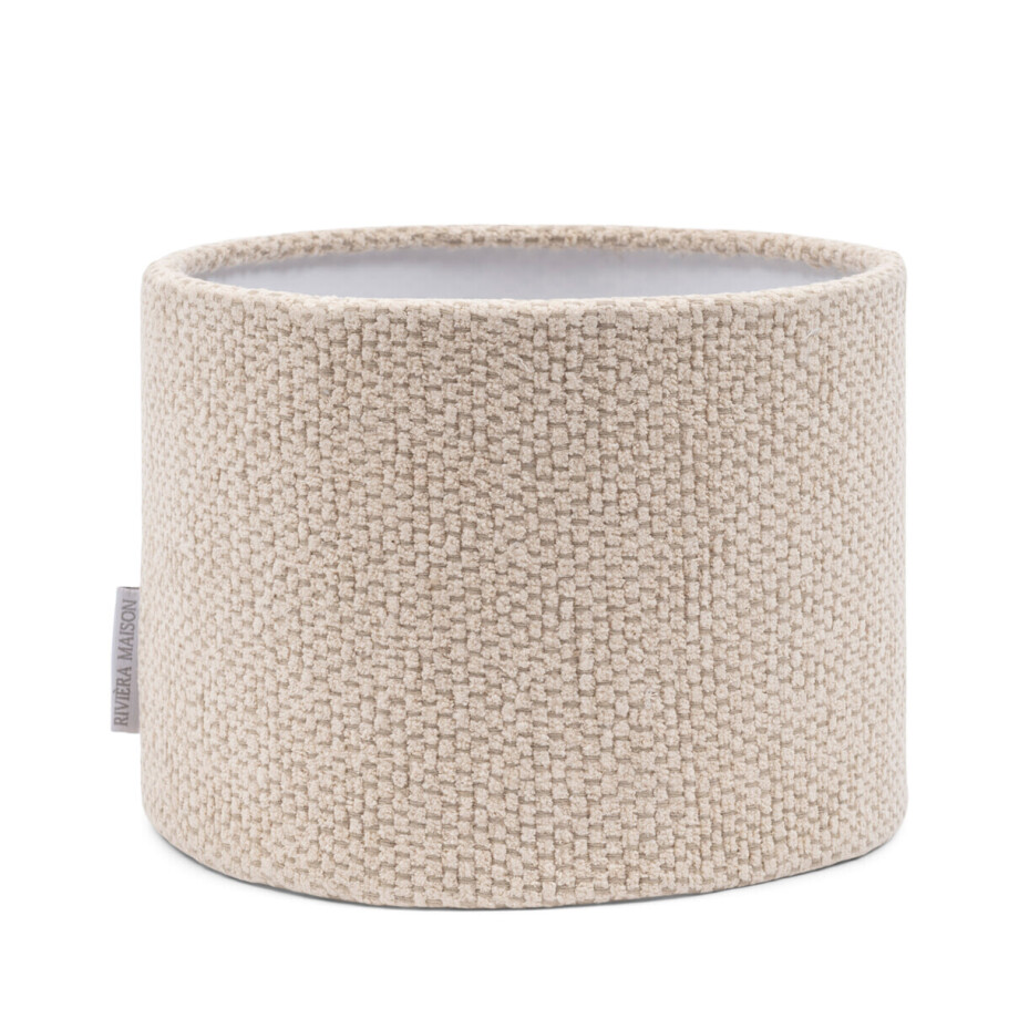 Rivièra Maison Lampenkap 'Atlin' Linnen, 20cm afbeelding 1