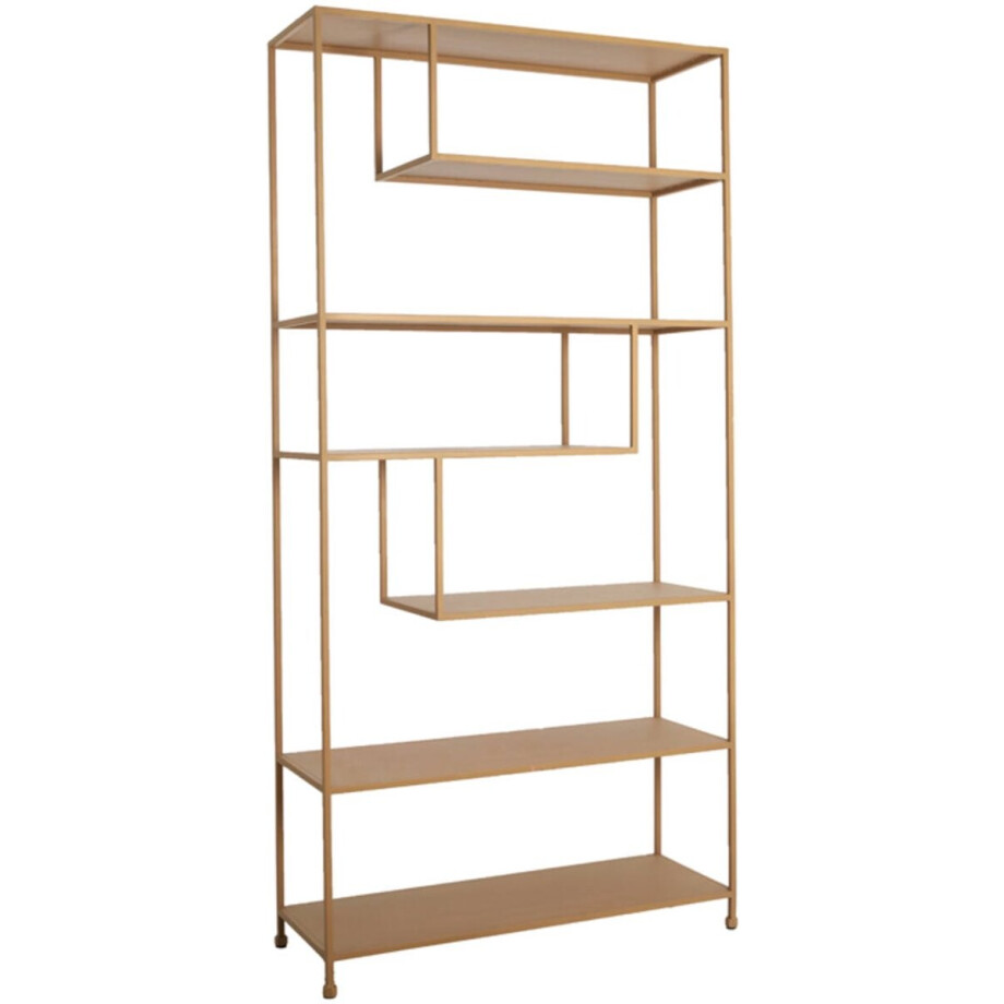 Light&living Kast open 100x35x203 cm YLAYA beige afbeelding 1