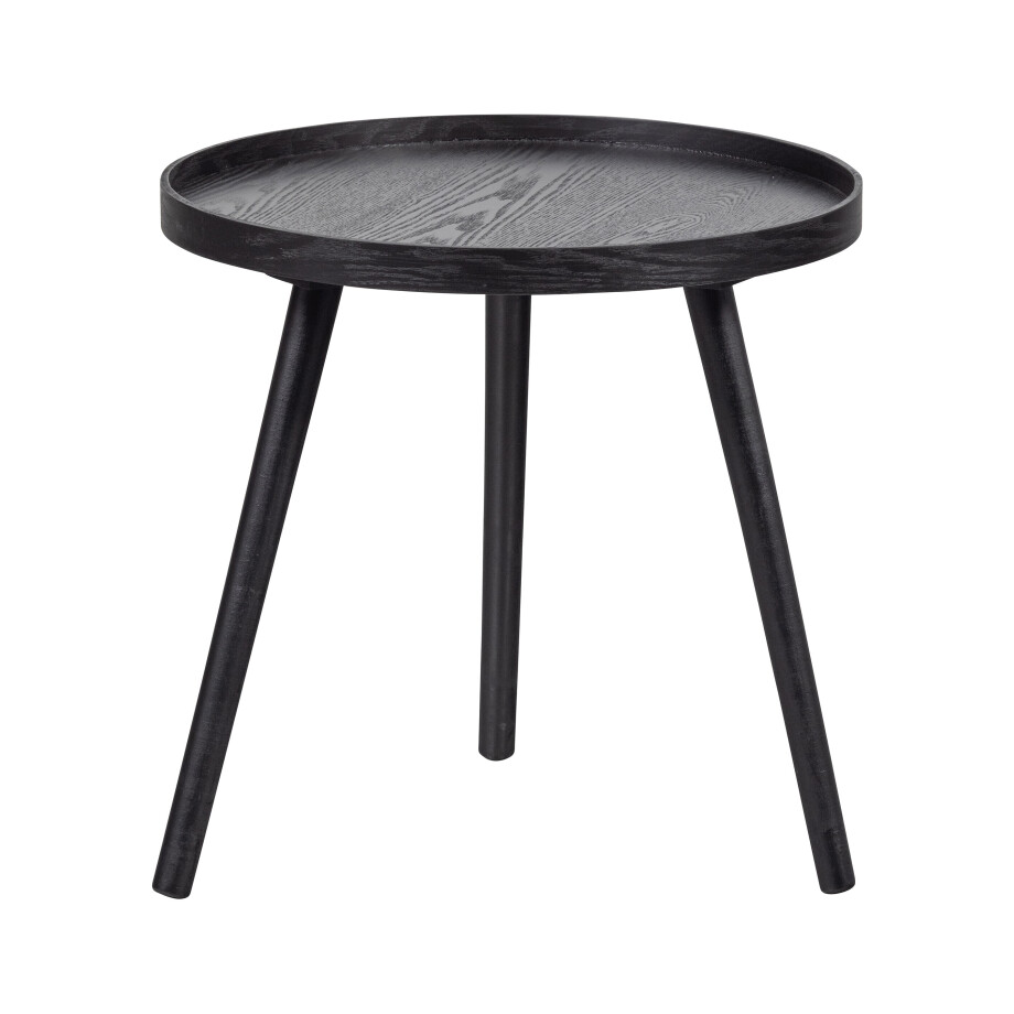 WOOOD Bijzettafel 'Mesa' 45cm, kleur Zwart WOOOD Bijzettafel 'Mesa' 45cm, kleur Zwart afbeelding 1