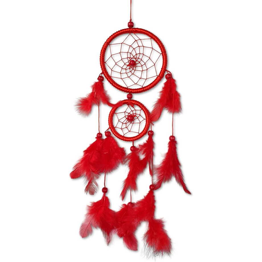 Prigta - Dromenvanger kinderen - Rood - 45 cm lang afbeelding 1