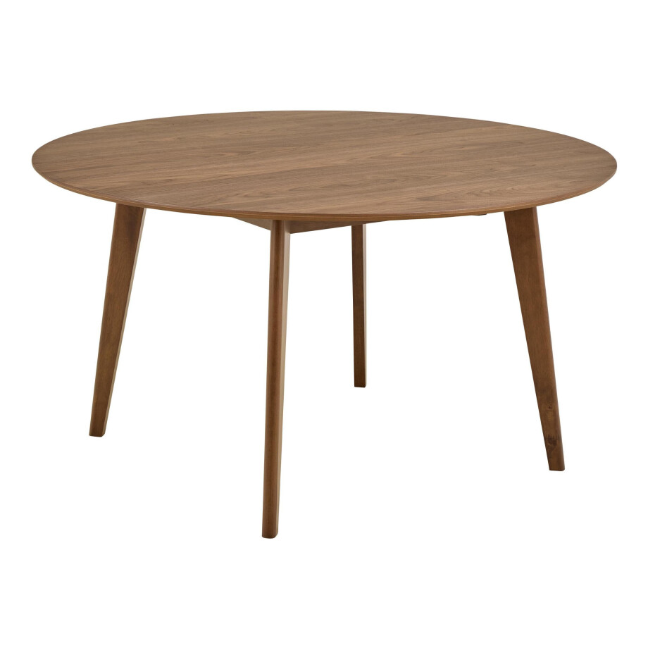 Bendt Ronde Eettafel 'Torkil' 140cm, kleur Bruin afbeelding 1