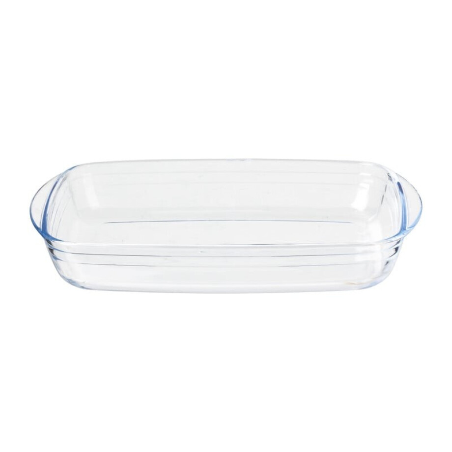 Ovenschaal 3.8 liter - glas - 7x39x24 cm afbeelding 