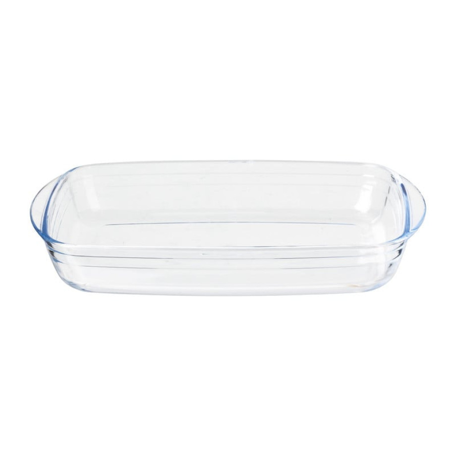 Ovenschaal 3.8 liter - glas - 7x39x24 cm afbeelding 1