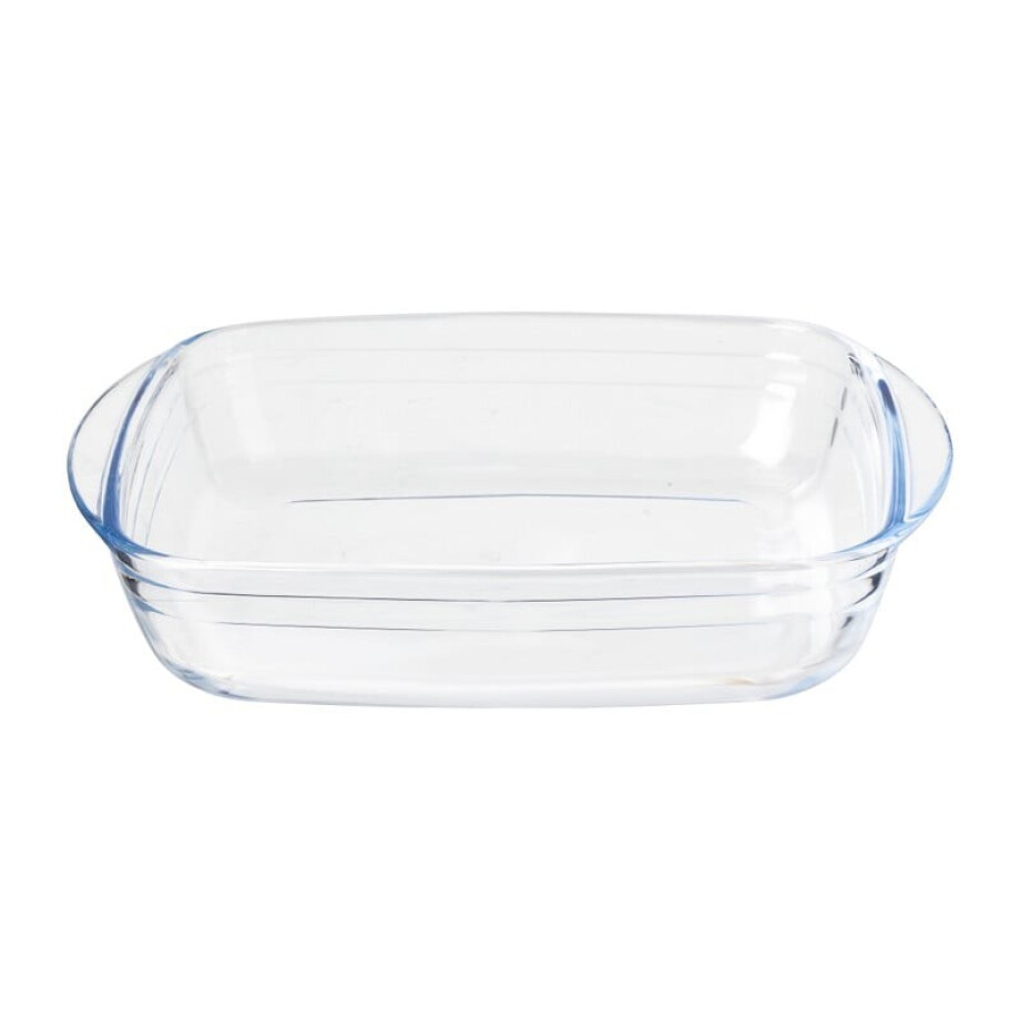 Ovenschaal 1.7 liter - glas - 5x28x20 cm afbeelding 