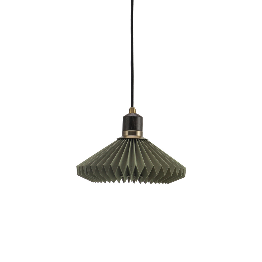 Halo Design Hanglamp 'Paris' Ø24cm, kleur Forest Green afbeelding 1