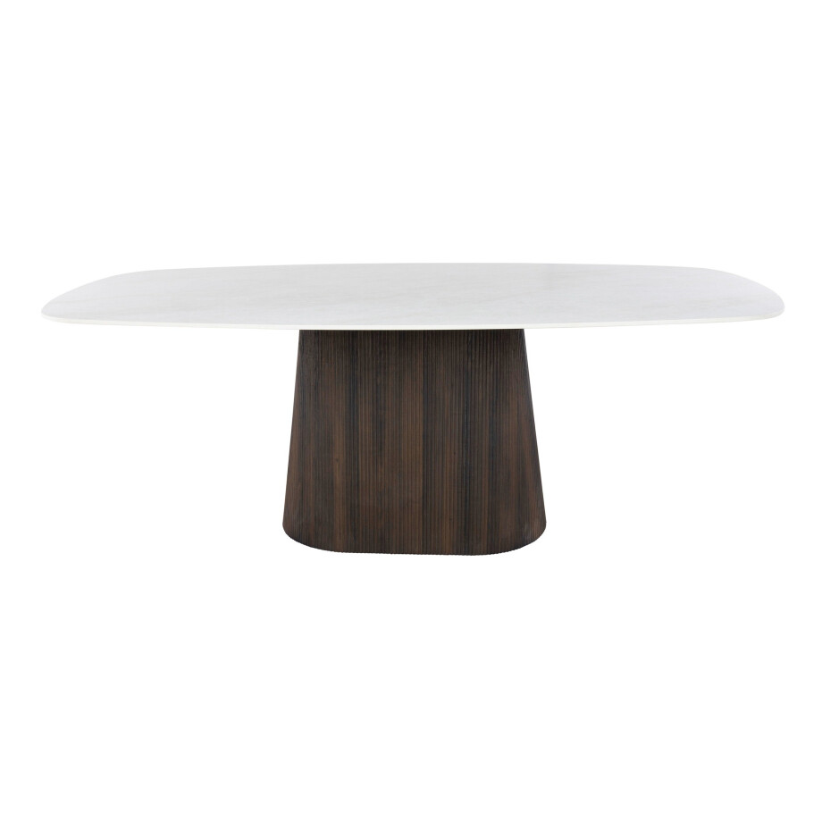 Eettafel Ceramo Centro deens ovaal 215 cm 3D keramiek Taj Mahal afbeelding 1