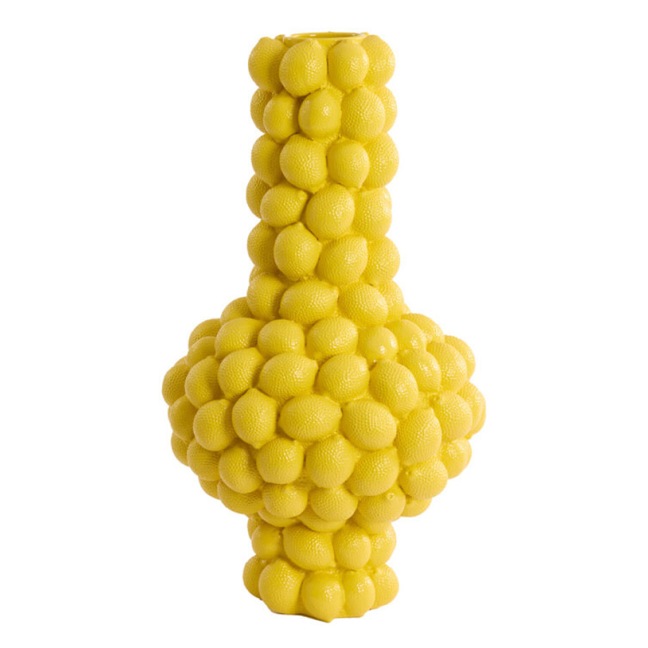 Light & Living Vaas 'Lemon' 62cm, kleur Geel afbeelding 