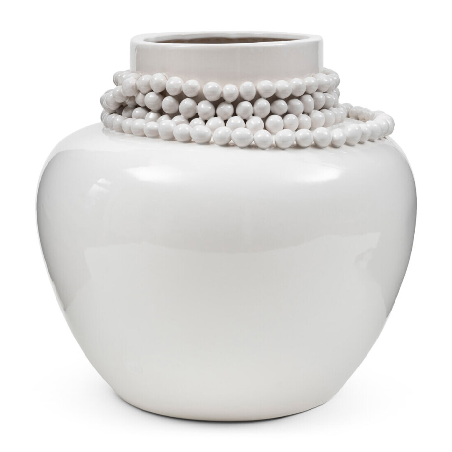 Rivièra Maison Vaas 'Precious Pearl' Keramiek, 32cm afbeelding 1