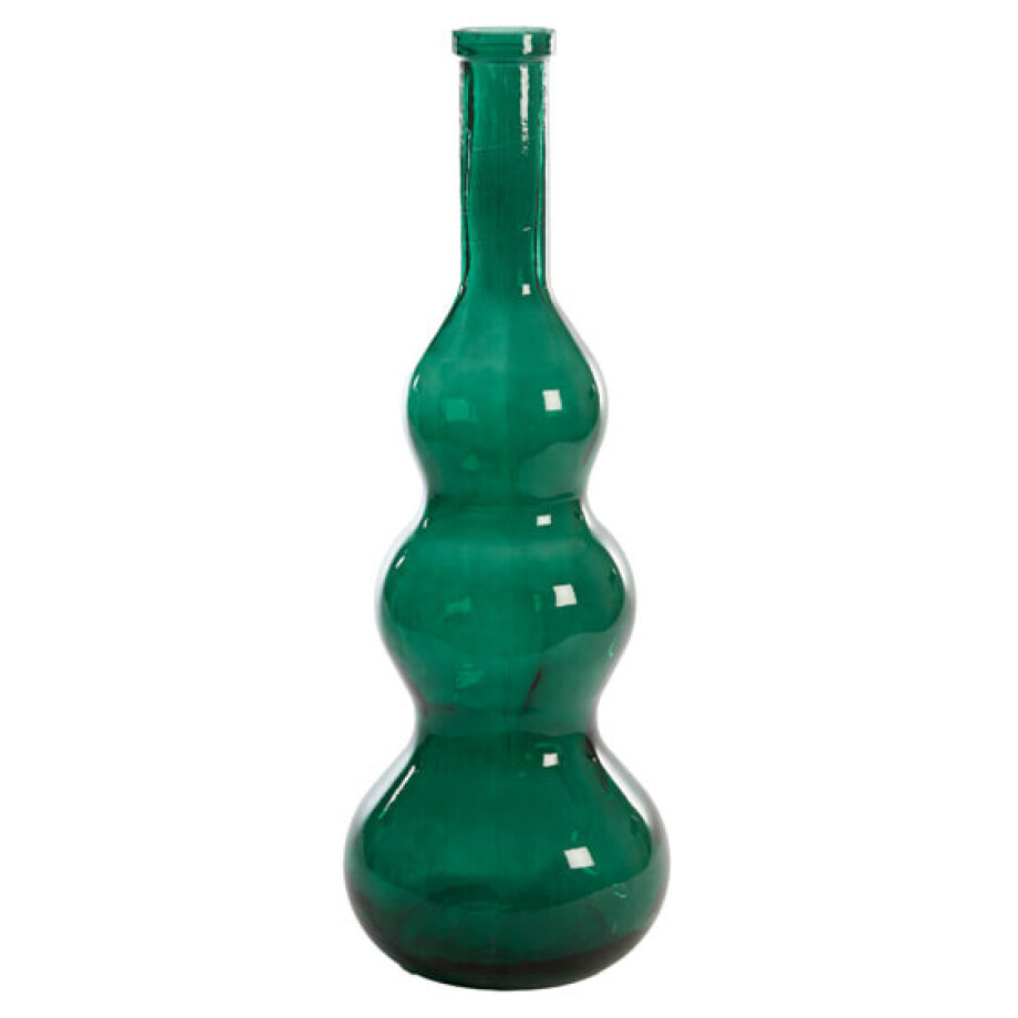 Light & Living Vaas 'Venerio' 75cm, kleur Donkergroen Light & Living Vaas 'Venerio' 75cm, kleur Donkergroen afbeelding 1