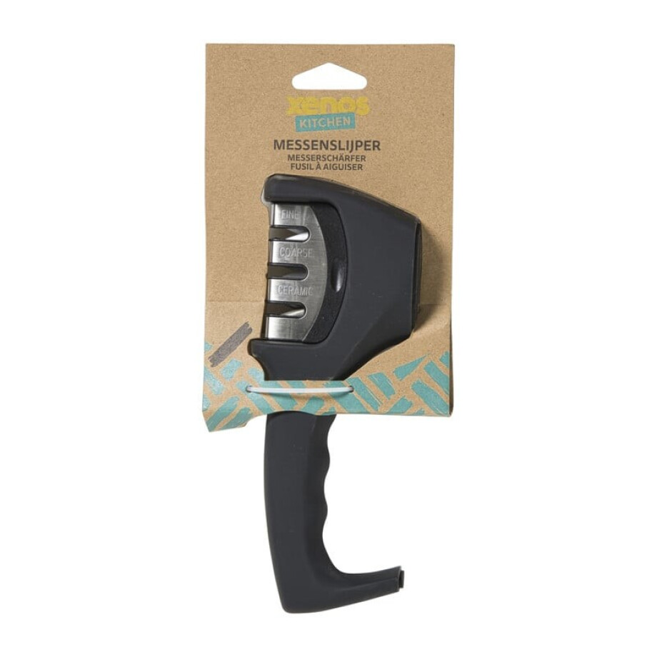 Messenslijper 4-in-1 - zwart -20.5x4.8x7.5 cm afbeelding 