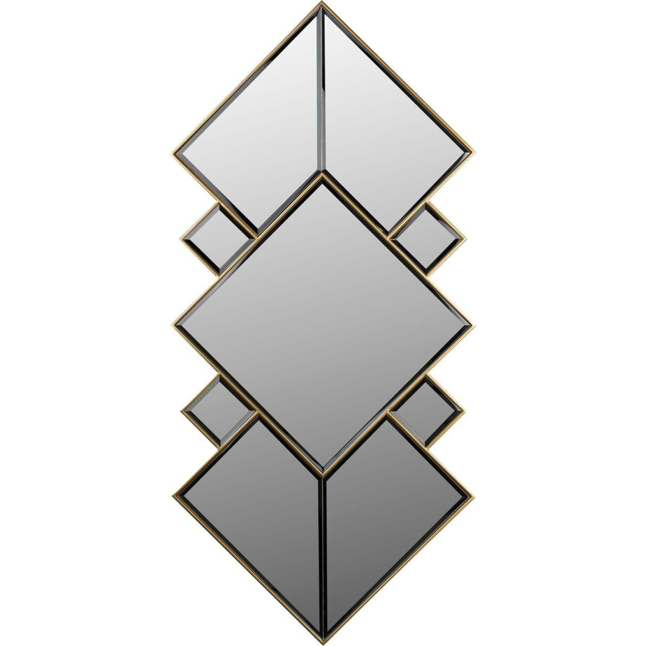 Dutchbone Miyu Spiegel/ Wandspiegel Goud Dutchbone Miyu Spiegel/ Wandspiegel Goud afbeelding 1