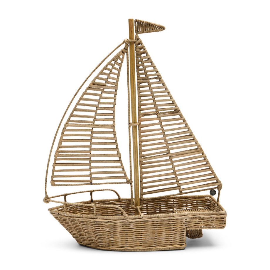 Decoratie Sailboat Rustic Rattan afbeelding 1