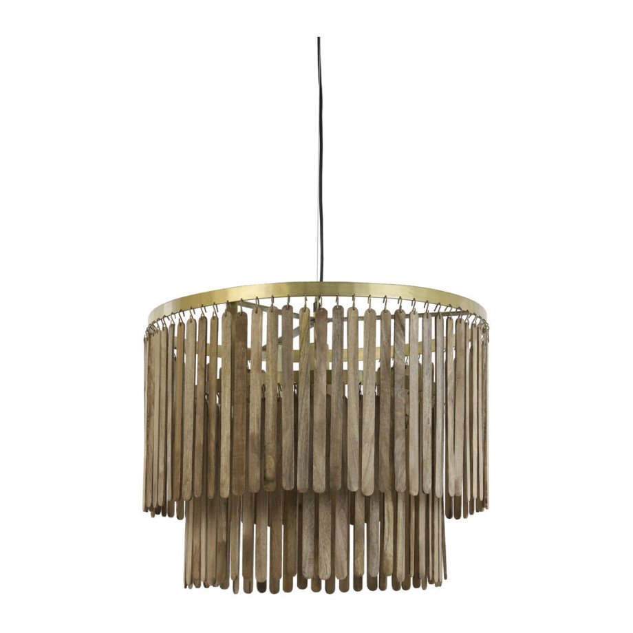 Light & Living Hanglamp 'Gulag' 60cm, kleur Bruin afbeelding 1