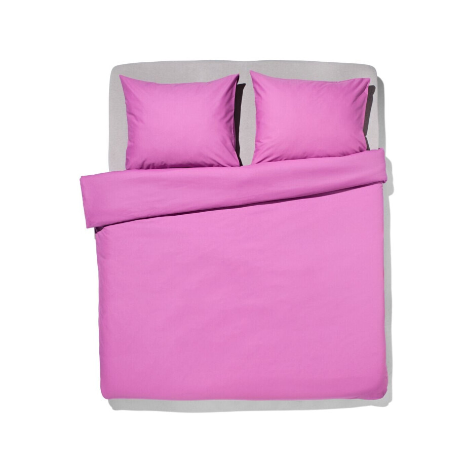 HEMA HEMA Dekbedovertrek 240x200/220cm Zacht Katoen Violet (violet paars) HEMA HEMA Dekbedovertrek 240x200/220cm Zacht Katoen Violet (violet paars) afbeelding 1