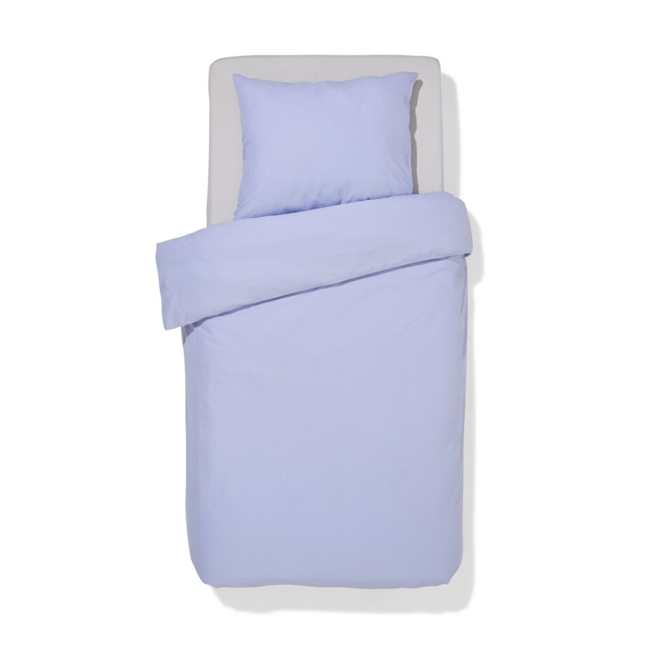 HEMA HEMA Dekbedovertrek 140x200/220cm Zacht Katoen Lavendel (lavendel) afbeelding 1