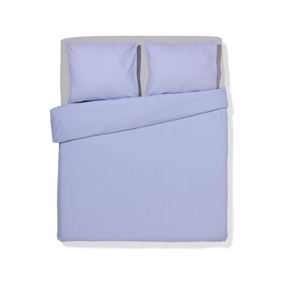 HEMA HEMA Dekbedovertrek 200x200/220cm Zacht Katoen Lavendel (lavendel) afbeelding 1