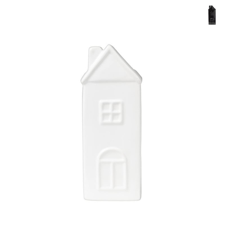 Verwarmingsbakje huisje - wit of zwart - 7.5X3.4X19.2 cm afbeelding 