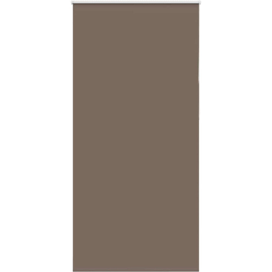 vidaXL - Rolgordijn - verduisterend - koffie - 100x230 - cm - stofbreedte - 95,7 - cm afbeelding 1