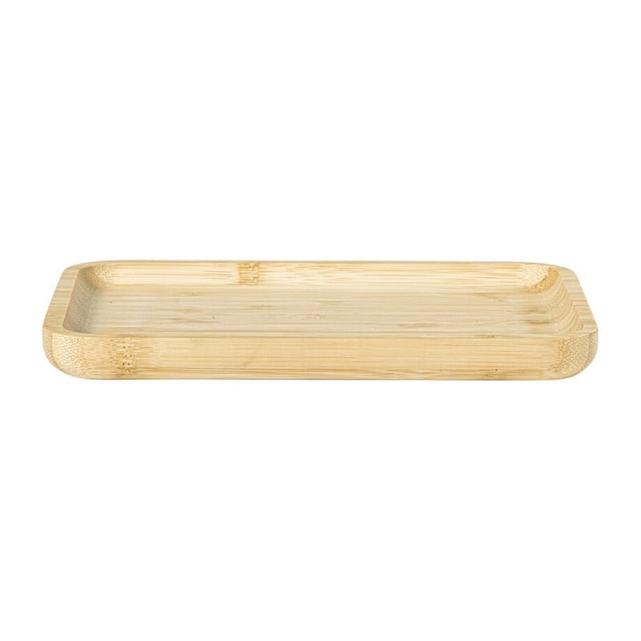 Bamboe tray klein - bruin - 1.8x21x14.5 cm afbeelding 