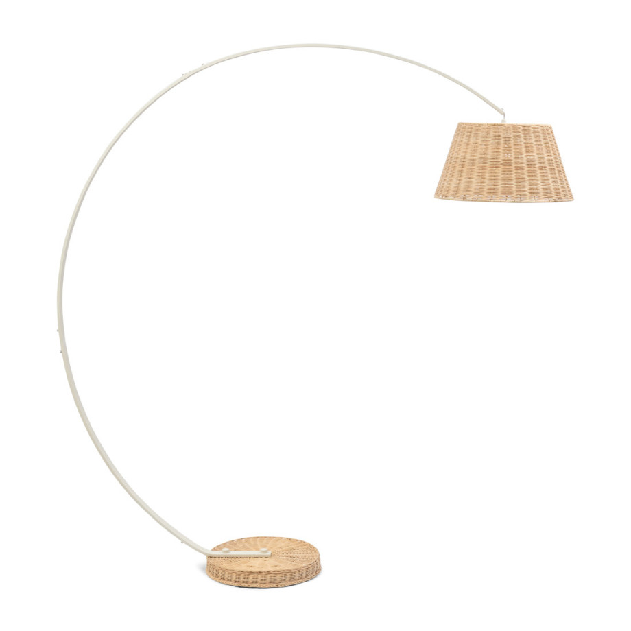 Vloerlamp Rattan Lumira afbeelding 1