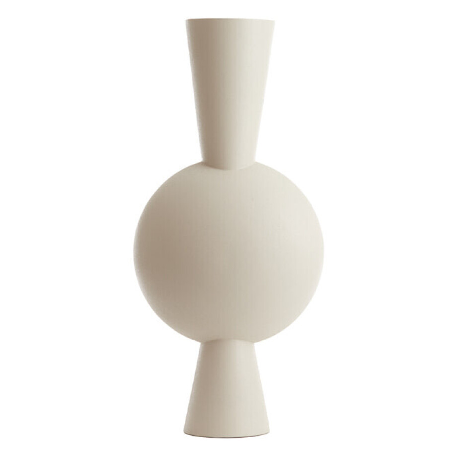 Light & Living Vaas 'Kavandu' 80cm, kleur Crème afbeelding 1