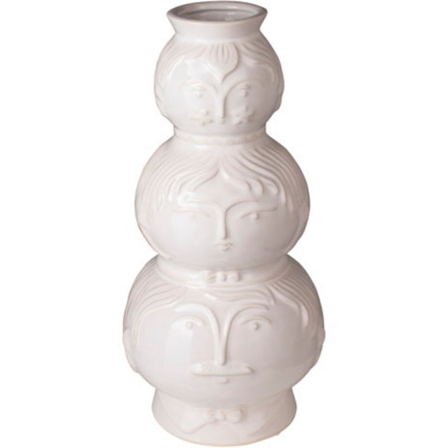 Gusta - Vaas - Met 3 Gezichten 13,8 x 29,8 cm Gusta - Vaas - Met 3 Gezichten 13,8 x 29,8 cm afbeelding 1