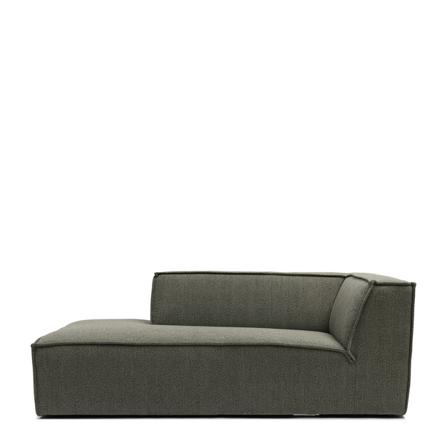 Modulaire Bank The Jagger, Chaise Longue Links, Pale Green afbeelding 1