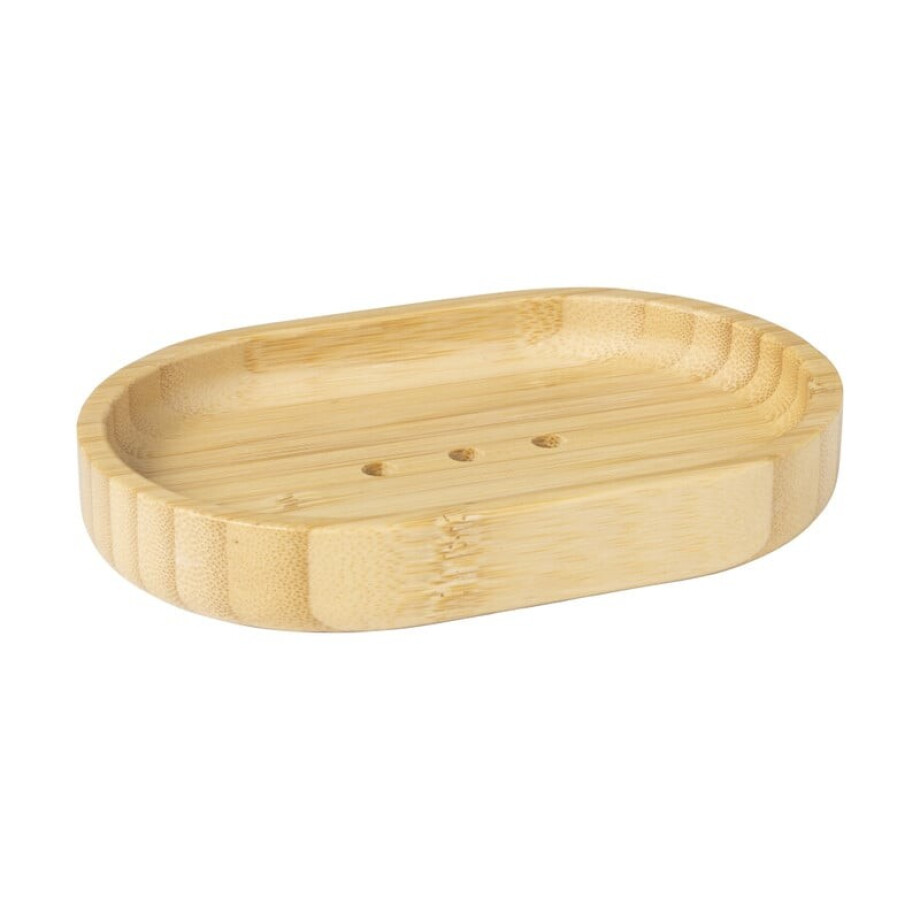 Zeepbakje bamboe - naturel - 2x9x13.5 cm afbeelding 