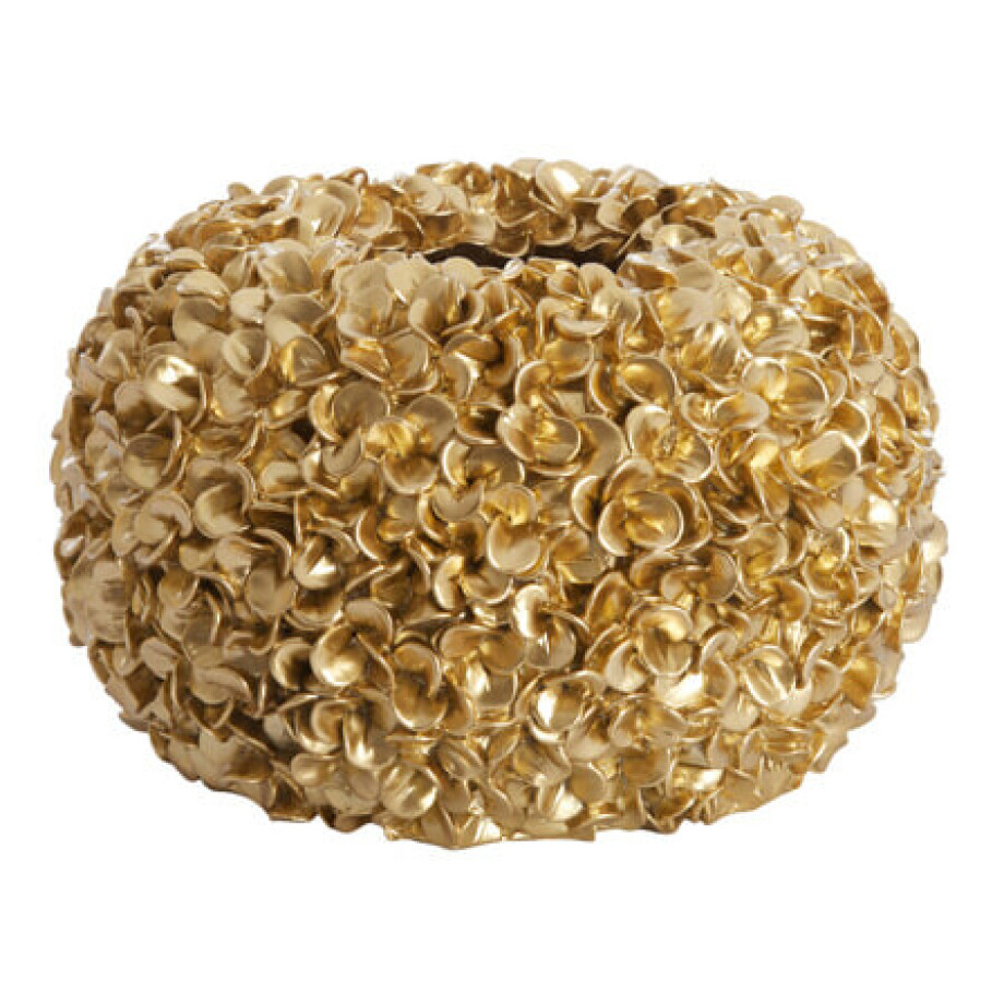 Light & Living Vaas 'Phylia' ø38cm, kleur Goud Light & Living Vaas 'Phylia' ø38cm, kleur Goud afbeelding