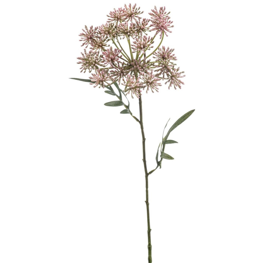 Emerald - Kunstbloem Dille 76cm roze - Kunstplant voor binnen afbeelding 1