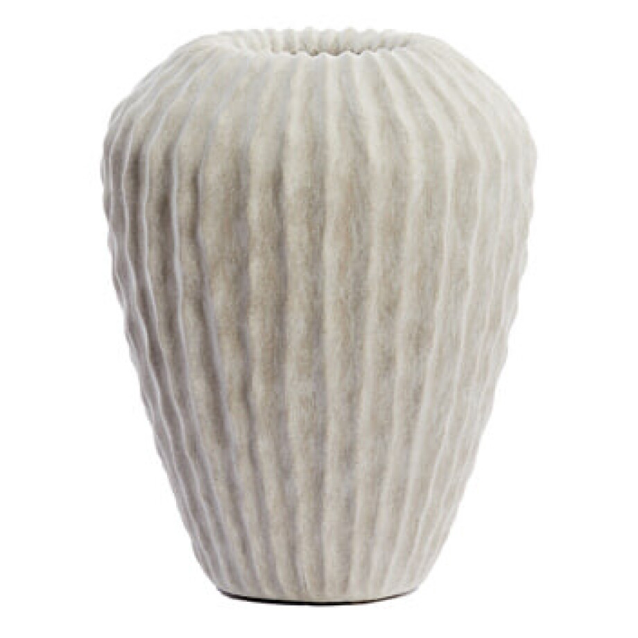 Light & Living Vaas 'Cacti' 37cm hoog, kleur Beige Light & Living Vaas 'Cacti' 37cm hoog, kleur Beige afbeelding 1