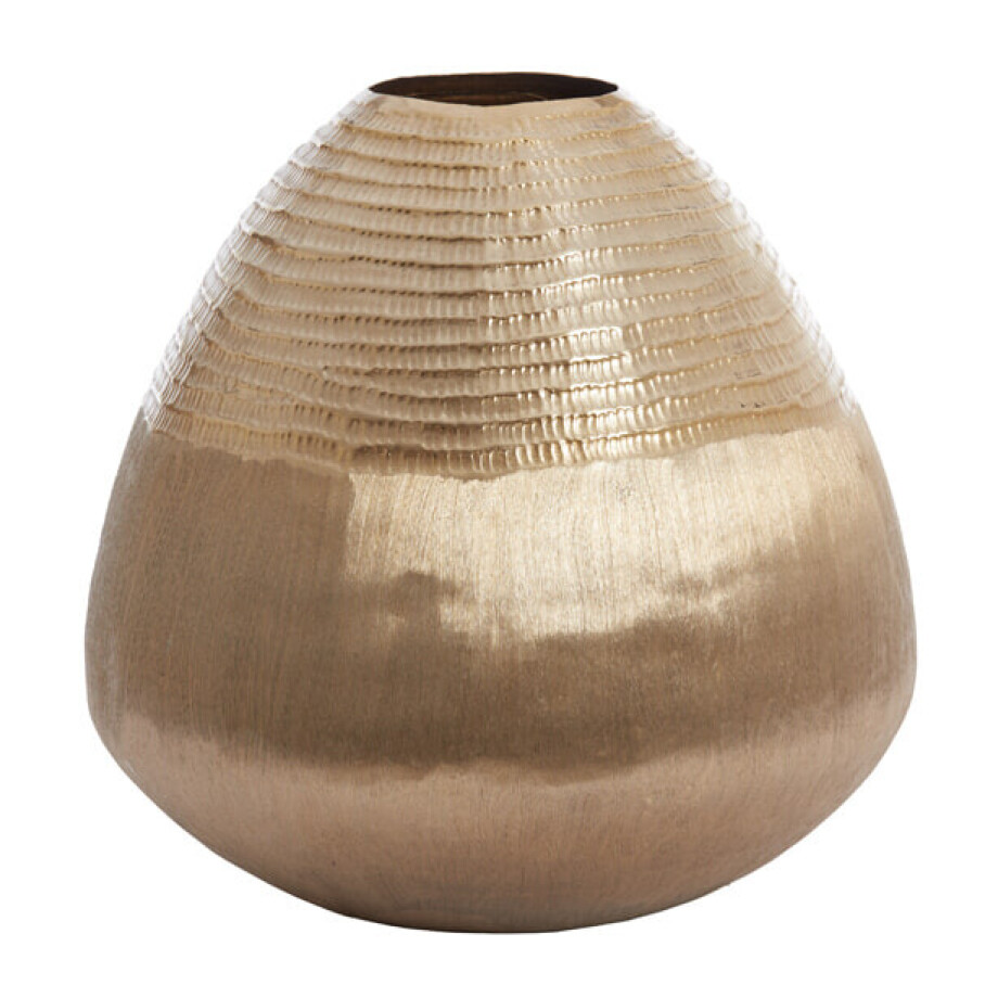 Light & Living Vaas 'Mazan' 57cm, kleur Goud Light & Living Vaas 'Mazan' 57cm, kleur Goud afbeelding