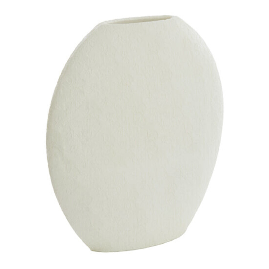 Light & Living Vaas 'Renda' 40cm hoog, kleur Crème Light & Living Vaas 'Renda' 40cm hoog, kleur Crème afbeelding 1