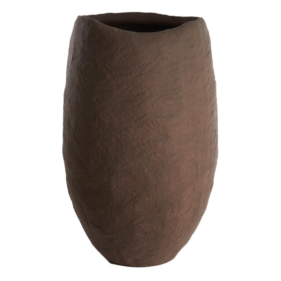 Light & Living Vaas 'Tingri' 90cm, kleur Bruin Light & Living Vaas 'Tingri' 90cm, kleur Bruin afbeelding 1