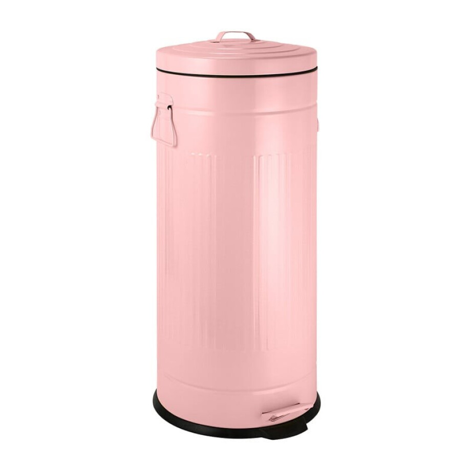 Pedaalemmer retro look - roze - 30 liter afbeelding 