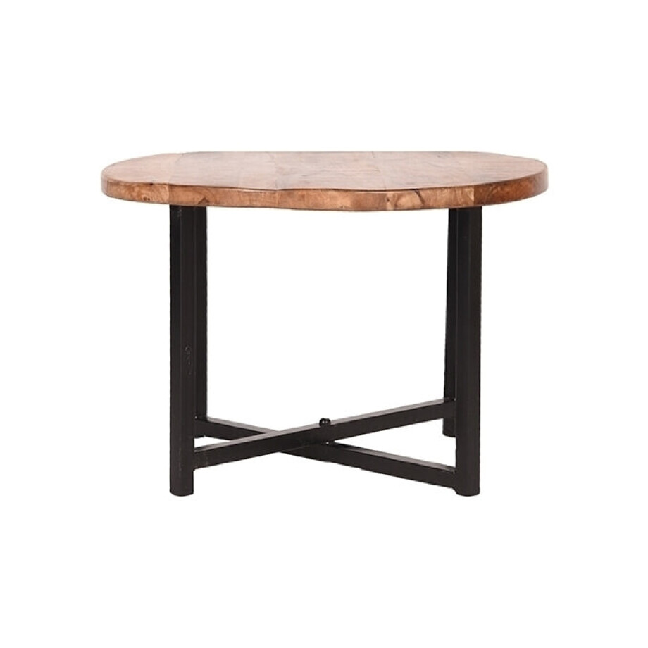 LABEL51 Bijzettafel 'Dex' Mangohout, 60cm afbeelding 1