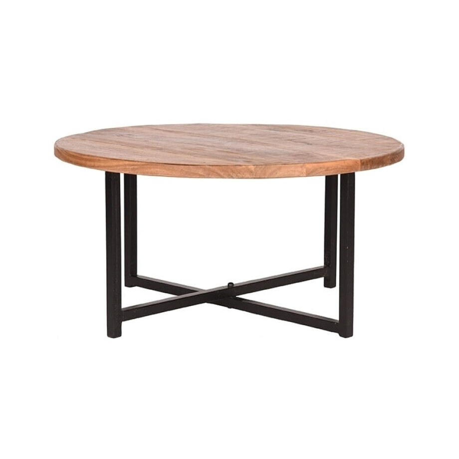 LABEL51 Salontafel 'Dex' Mangohout, 80cm afbeelding 1