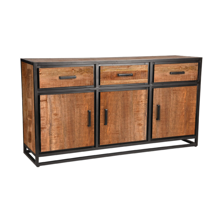 LABEL51 Dressoir 'Tampa' Mangohout, 170cm LABEL51 Dressoir 'Tampa' Mangohout, 170cm afbeelding 1