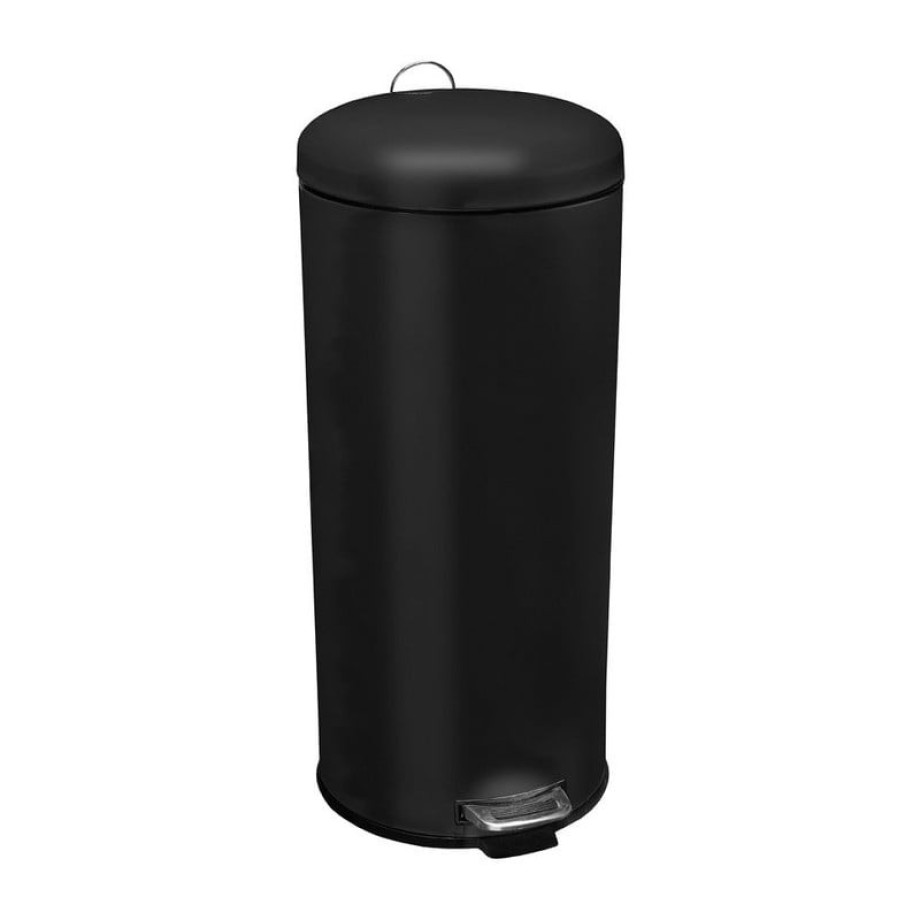 Pedaalemmer XL - 30 liter - zwart afbeelding 1