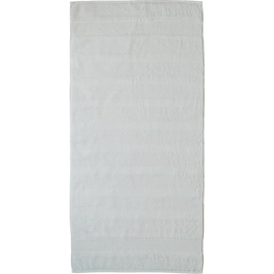 CAWÖ Noblesse² Uni Badhanddoek - Wit - 80x160 afbeelding 1