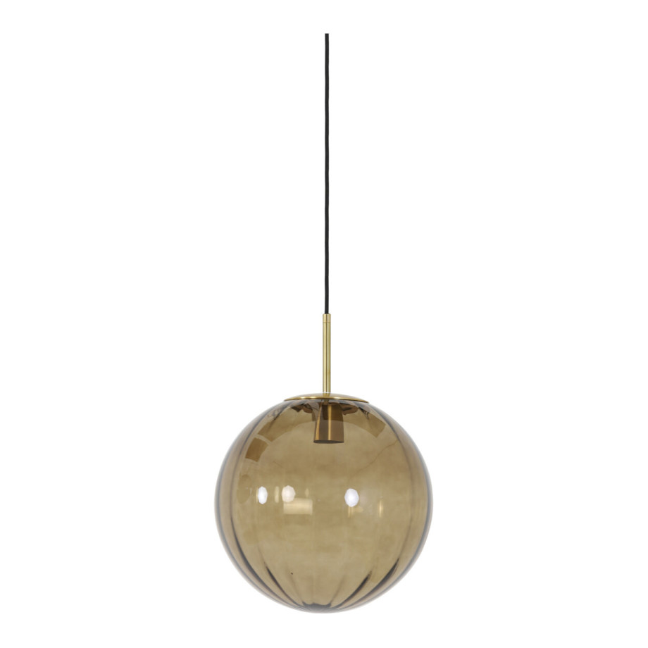 Light & Living Hanglamp 'Magdala' Ø30cm, kleur Bruin afbeelding 1