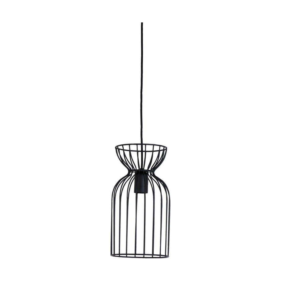 Light & Living Hanglamp 'Lazar' Ø18cm, kleur Mat Zwart afbeelding 1