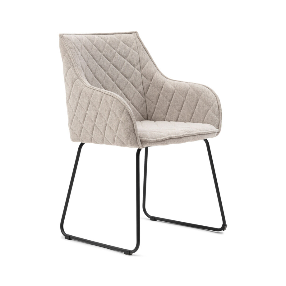 Rivièra Maison Eetkamerstoel 'Frisco Drive' Linen, kleur Fabulous Flax Rivièra Maison Eetkamerstoel 'Frisco Drive' Linen, kleur Fabulous Flax afbeelding 1